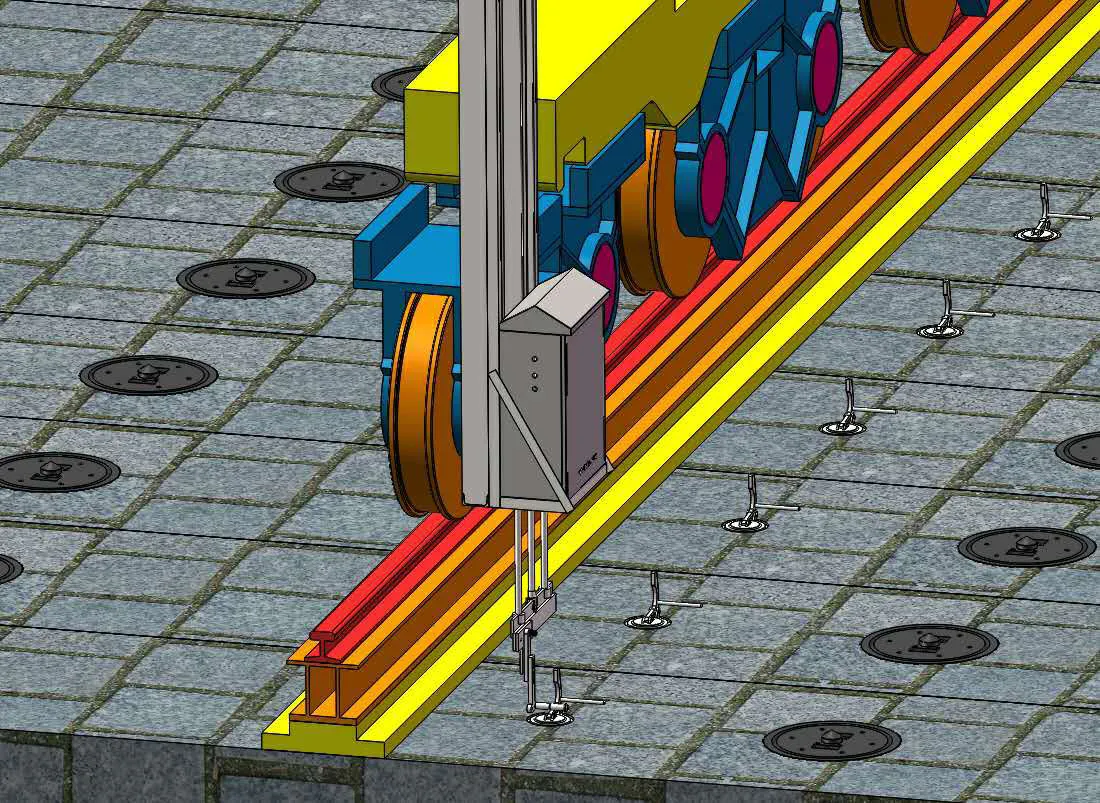 焦炉直行温度自动测量系统