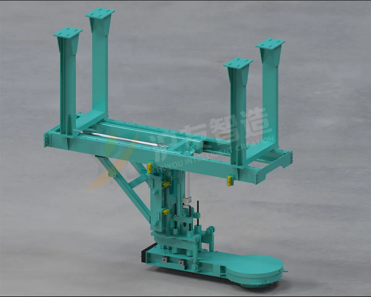 焦炉加煤车新型揭盖机系统