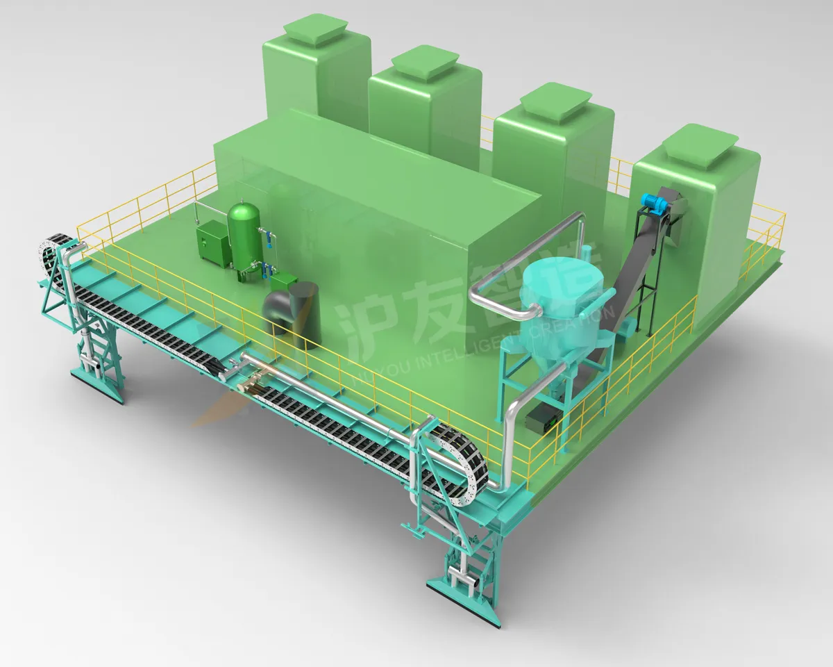 焦炉炉顶自动清扫系统